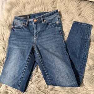 Armani Exchange Women's Dark Blue Skinny Stretch Jeans